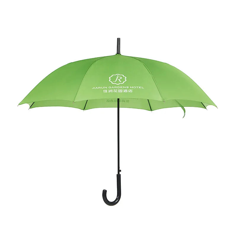 Cheap Manual Straight Umbrella with logo Cheap Advertising Umbrella