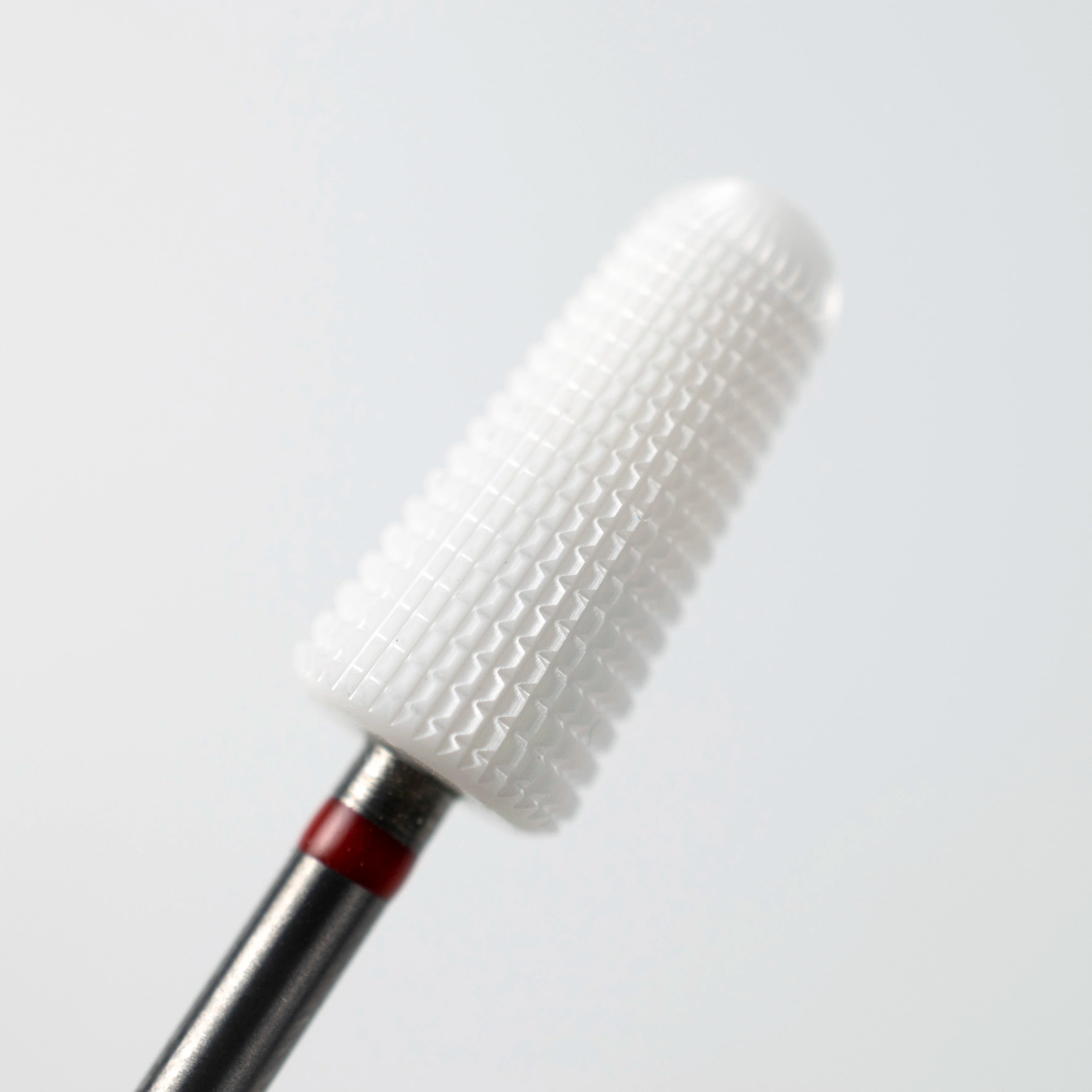 2024 Hot Selling Bullet Conical Shape Ceramic Callus Removing Electric Manicure Drill Burrs Smooth Top Tapered Nail Drill Bits