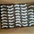 LongDing Factory Supply Food Grade Pipe Fitting 1.5 Inches 2 Inch Stainless Steel Welded Elbow 45 90 Degree Pipe Connection