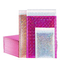 Waterproof Custom Printed Metallic Bubble Mailer Bag Padded Envelope Shipping Mailing Bubble Bags