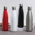 Wholesale 17oz Coated Double Wall Stainless Steel Travel Cup Customizable Logo 500ml Capacity for Drinks Boiling Travel Cup
