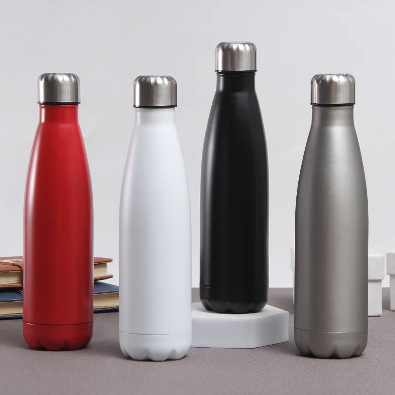 Wholesale 17oz Coated Double Wall Stainless Steel Travel Cup Customizable Logo 500ml Capacity for Drinks Boiling Travel Cup