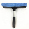 Cheap Aluminum Short Handle Window Squeegee with Microfiber Cleaner