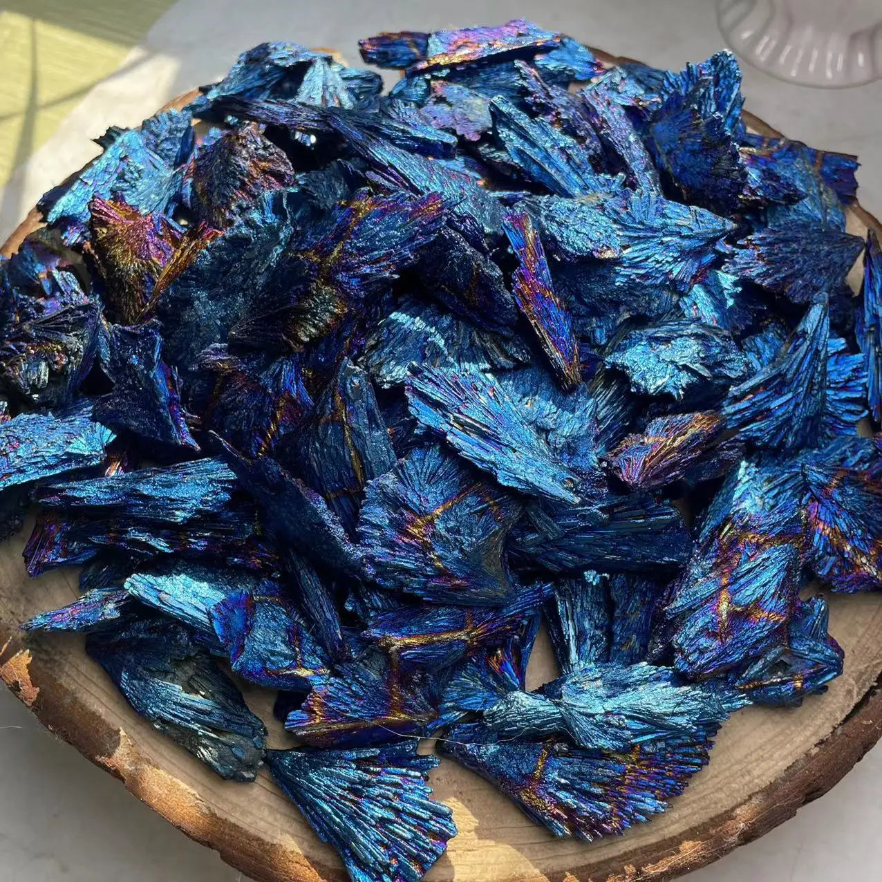 Wholesale Natural Crystal Rough Stone Raw Gemstone Mineral Angel Aura Feather Tourmaline Specimen for Healing