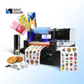 SinoColor Smart Machine Vision Syatem AI Positioning Camera Scanner ID Card UV DTF Crystal Label Small Inkjet Flatbed Printer