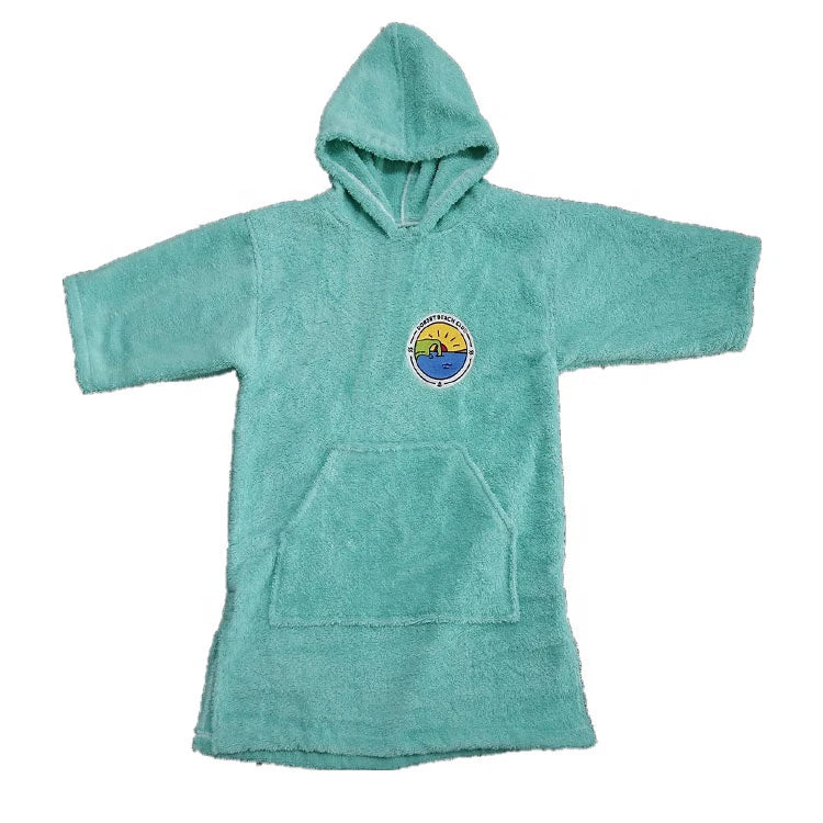 Kids Poncho Towel Kids Hooded Poncho Towel Warm Changing Robe for Kids
