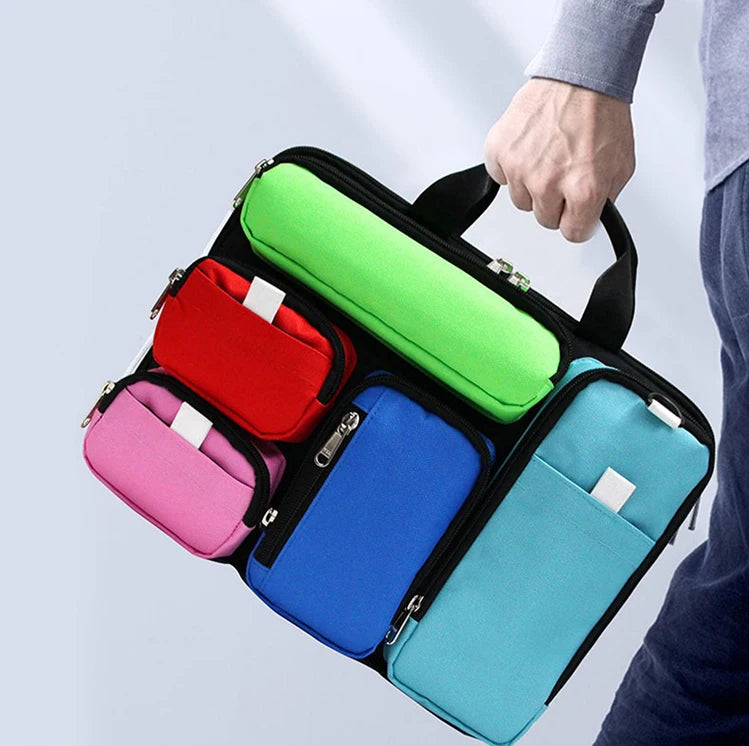 Wholesale Customized Waterproof Portable Large Travel 14 15.6 17 Inch Laptop Backpack OEM Oxford Business Laptop Bag for Men