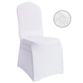Factory Direct White Spandex Wedding Chair Slipcovers for Meetings