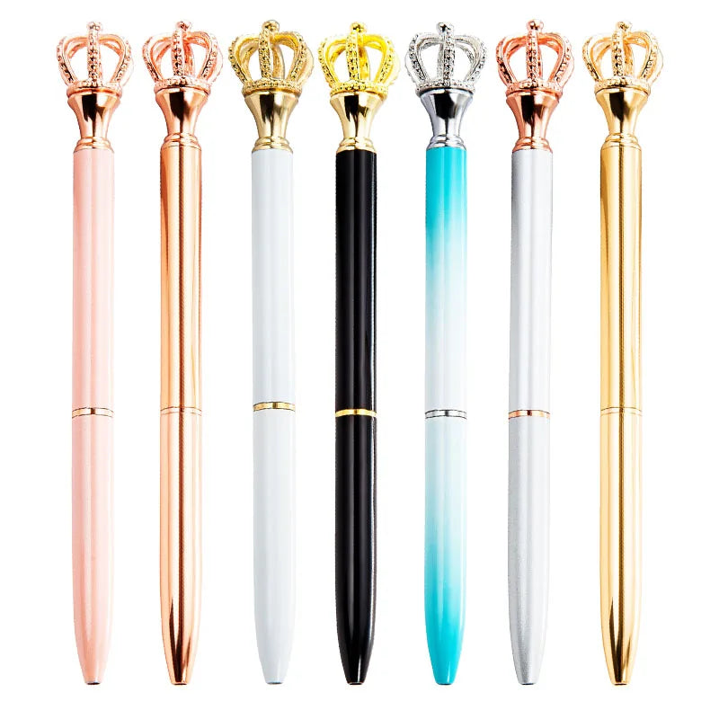 Stock Stationery Lovely Cartoon Cute Ballpoint Pen Classic Metal Pen Fashion Custom Metal Ballpoint Pen