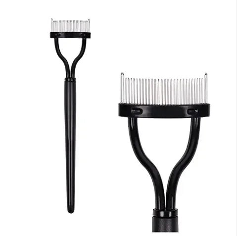 Msq High Quality Matte Color Eyelash Curler Wide Opening Lashes Separator Comb Tool Plastic Material Eyelash Extension Makeup