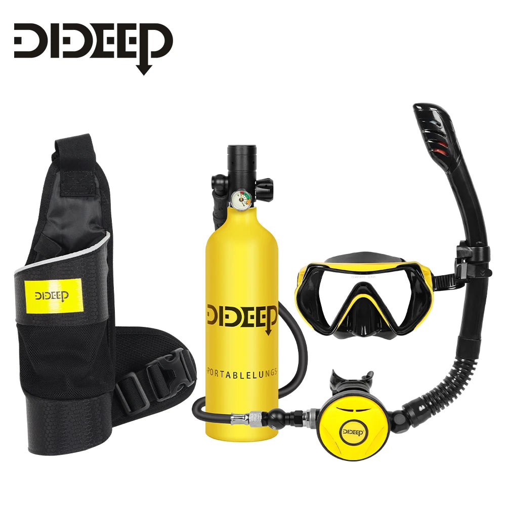 Wholesale High-Pressure 1L Aluminium Lung Tank Scuba Diving Suit Hot Selling Oxygen Scuba Diving Equipment MegaBDM