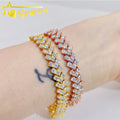 Hot Sale Factory Outlet 925 Sterling Silver Vvs Moissanite Tennis Bracelet