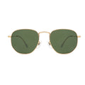 Men Sunglasses with Glass Lens Stylish Vintage New Arrival Metal Frame in Various Colors-UV400 Eyeglasses