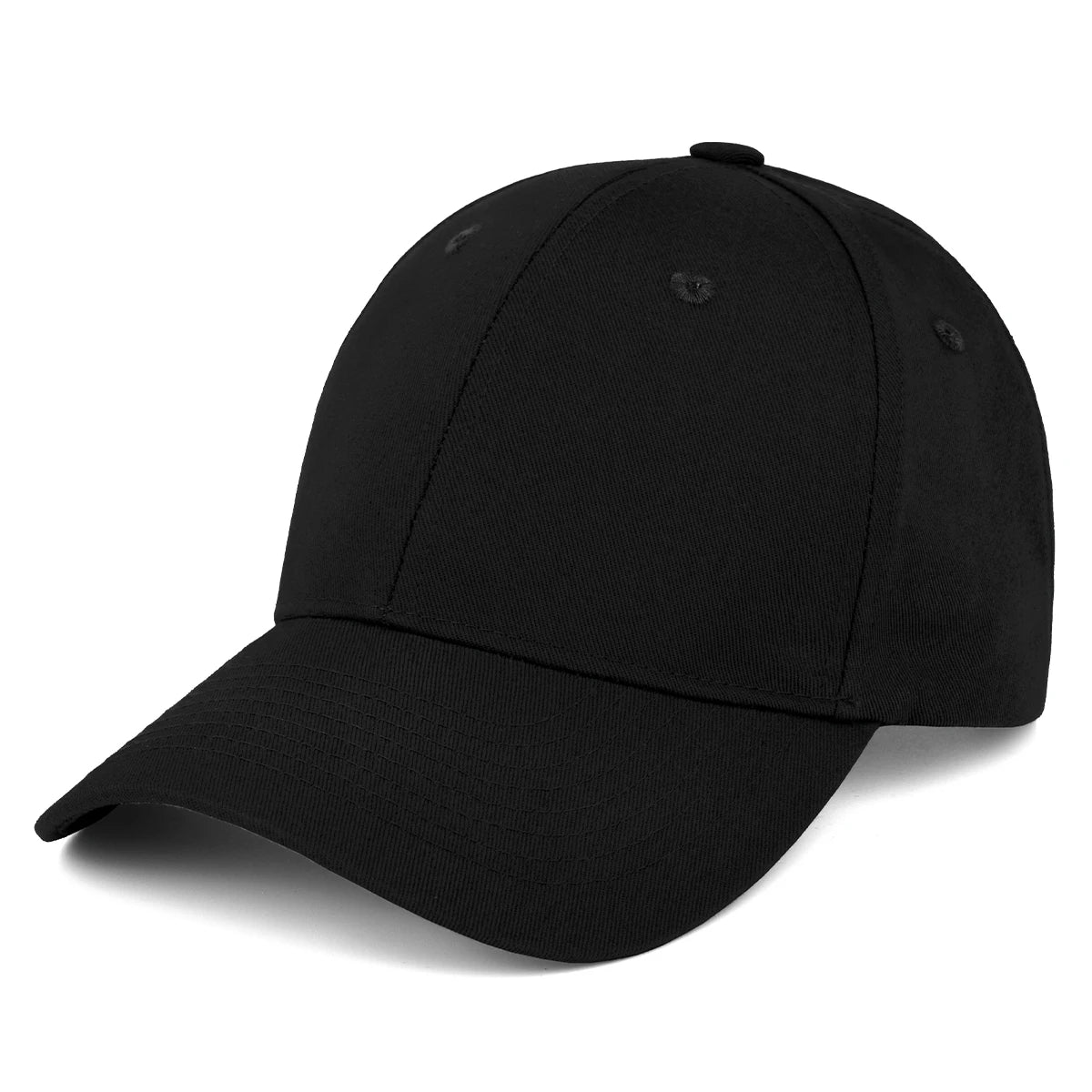 Unisex Cotton Baseball Cap Adjustable Unconstructed Plain Sport Dad Golf Hat for Men and Women Velour Fabric Street Style