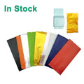 Various Colors Aluminum Foil Metallized Plastic Laminated Heat Seal Side Gusset Food Vacuum Pouch Small Tea Packaging Bag MegaBDM