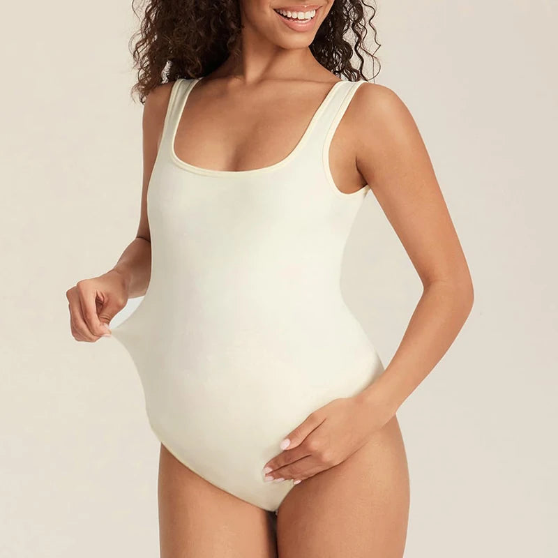 Women Workout Seamless Romper Yoga Ribbed One Piece Tank Tops Jumpsuits for Pregnant Woman Sleeveless Morning Exercise Shorts