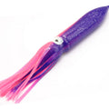12 Inch Bulb Head Squid Lure Soft Plastic Trolling Shell Bulb Squid Fishing Lures Skirts Tuna Lure Squid Bait for Fishing