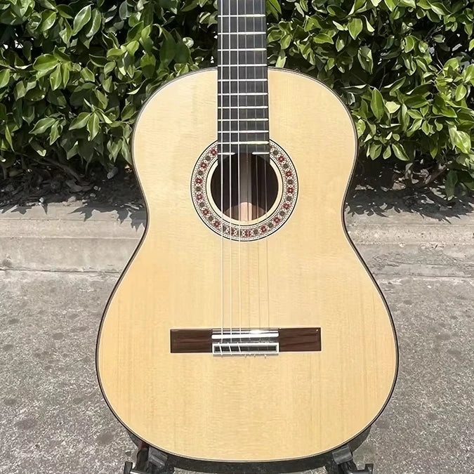 Aiersi Brand Handmade All Solid Rosewood Material Flamenco Guitar  for Professional Players