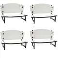 Sublimation Memorial Bench Blanks MDF USA WAREHOUSE  Wholesale DIY Customized Logo White Memorial Long Bench Sublimation