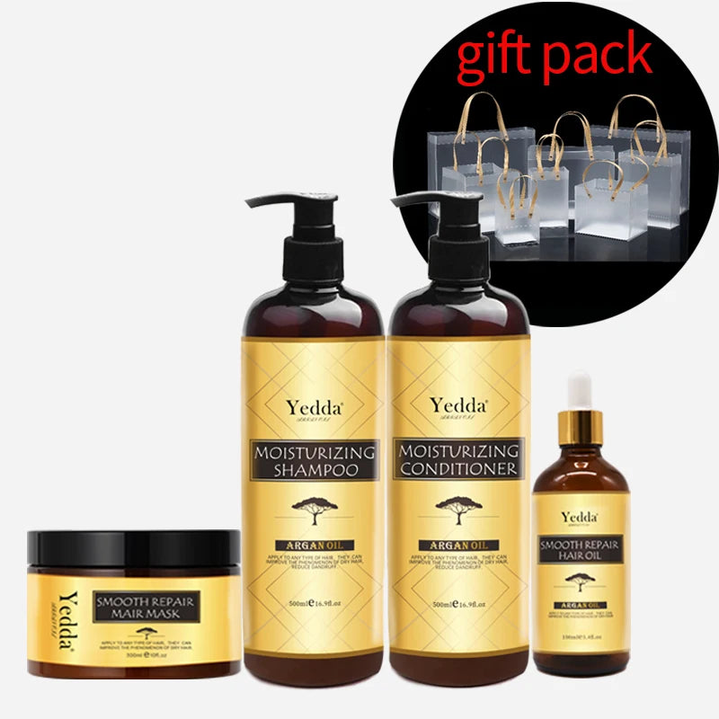 500ml Moroccan Organic Argan Oil Herbal Conditioner Premium Grade RINSE-OFF Color-Protection Concentrated Formula Deep Care