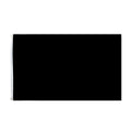 Ready to Ship 3x5Fts All Black Single Color Polyester Flag EN-71 AZO FREE Certified Soft