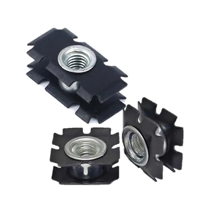 Plated Carbon Steel Hex Body Zinc-Flake Coated Insert Star Nut 28.6mm Metric/Imperial Grade 10.9 & 12.9