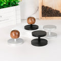 1PCS Wood Flat Base Espresso Tamper Coffee Powder Press for Home Tool Accessory for Coffee Maker Supply by
