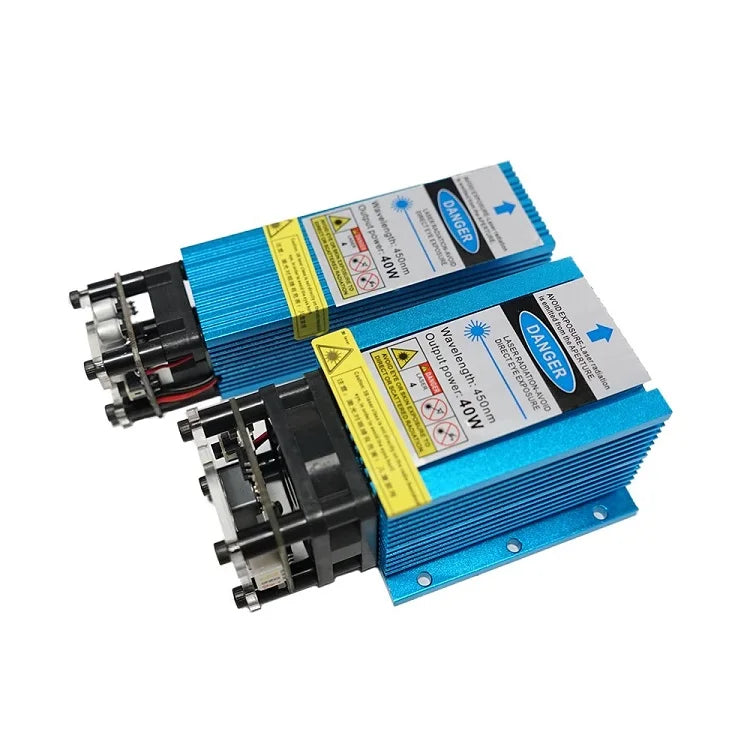 New 40W Laser Head 450nm Blue Laser for Laser Engraving Machinewood Acrylic and Leather Cutting