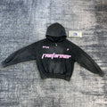 DENIMGUYS Custom Vintage Fashion Men's Acid Wash Digital Printing Sweatshirts Zip up Dtg Printing Oversized Hoodies for Men