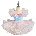 Pink Children's Performance Clothing Cute Princess Ballet Dance Permance Skirt