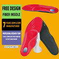 Custom EVA Arch Support Orthotic Insoles for Men Women-Sports & Comfort Flat Foot Orthopedic Insoles Customized Size Anti-Slip
