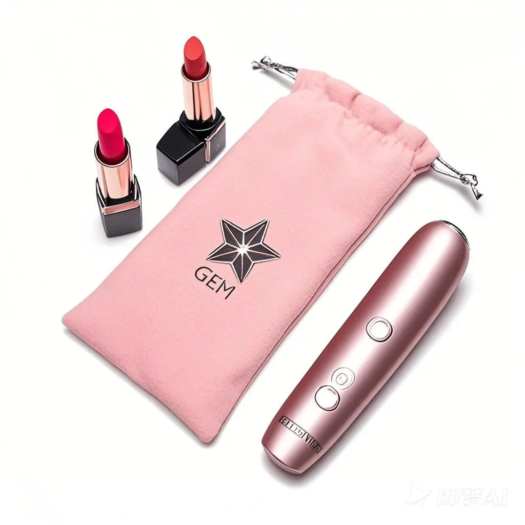 Custom Logo Suede Drawstring Velvet Bags Necklace Jewelry Container with Dust Pouch for Lipstick Beauty Apparatus