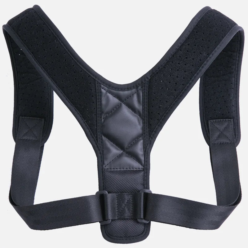 Adjustable Elastic Back Support Belt - Breathable Posture Corrector for Pain Relief Lumbar & Spine Support MegaBDM