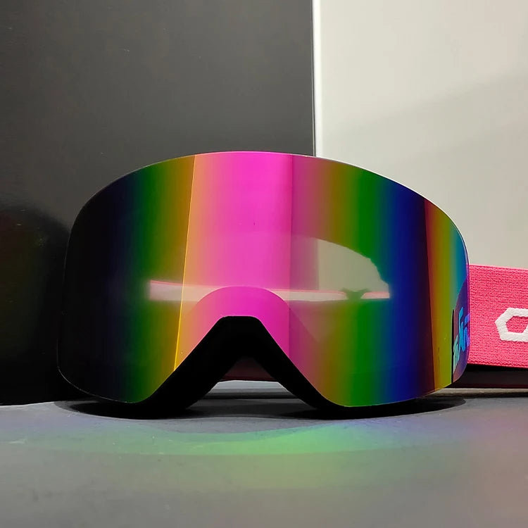 Yijia Optical Ski Goggles OTG Over Glasses 100% UV Protection Snowboard Goggles for Men Women Youth