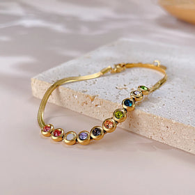 Bracelet Fashion Snake Bone Chain Jewelry All-matching Titanium Steel Bracelet