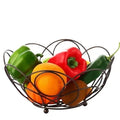 Luxury Modern Handmade Metal Iron Gold Chocolate Basket for Candy Fruit or Gift Sets