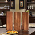 Eco-friendly Acacia Wood Serving Tray Rectangular for  Home Living Room Decor High Quality Modern Style Tray for Parties