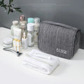 Wholesale Make up Organizer Toiletry Pouch with Hanging Wet Dry Separated Makeup Bag for Travel Waterproof Cosmetic Storage Bag