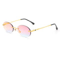 Aochi Designer Rimless Sunglasses Sun Glasses for Men and Women
