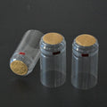 Wholesale 30*50mm 30*60mm Seal Heat Shrink Capsule PVC Transparent Material Shrink Capsule for Wine Bottle Olive Bottle