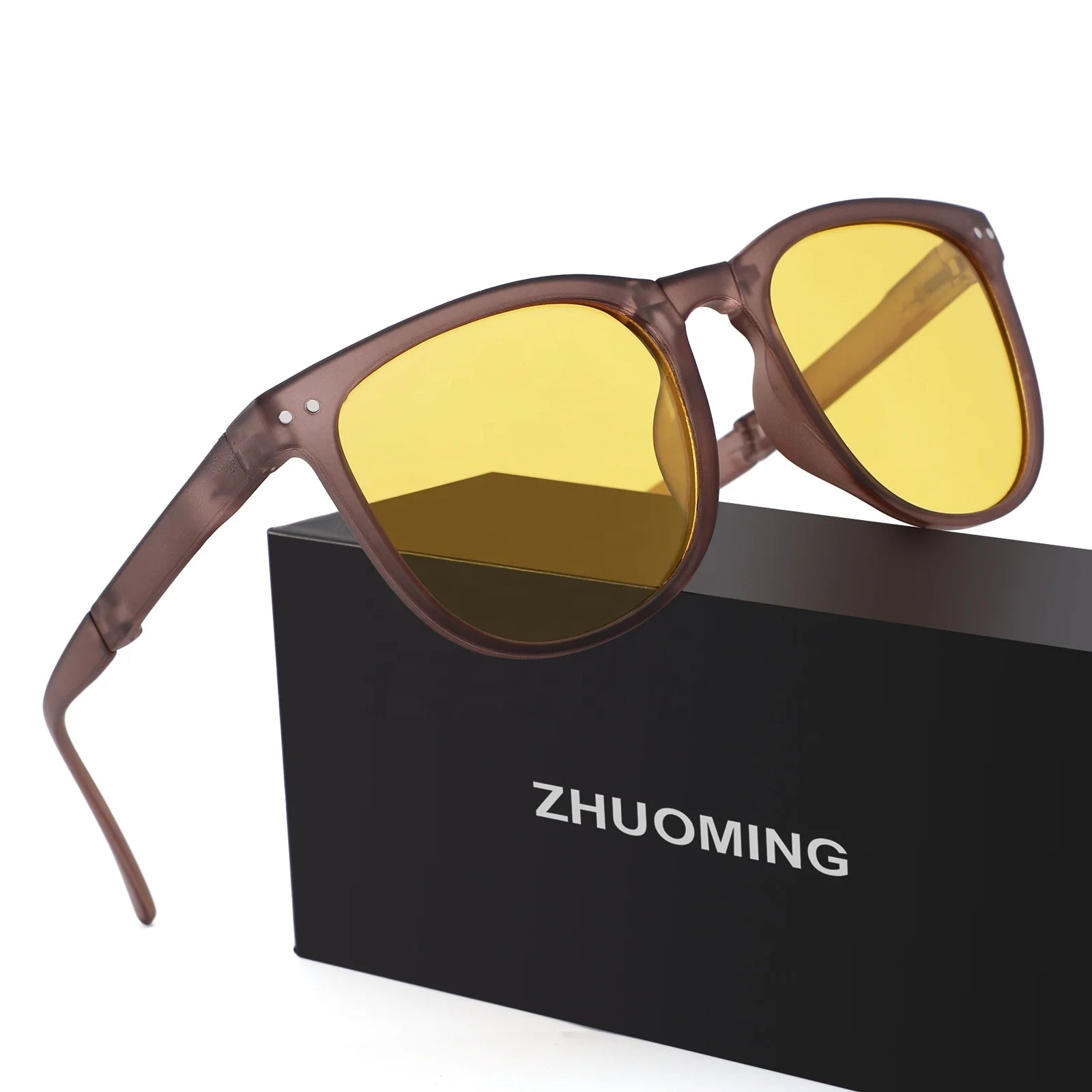2024 Vintage Popular PC Sunglasses Design Polarized  Sun Glasses UV400 Fashion Eyeglass square Frame Sunglasses Men Women