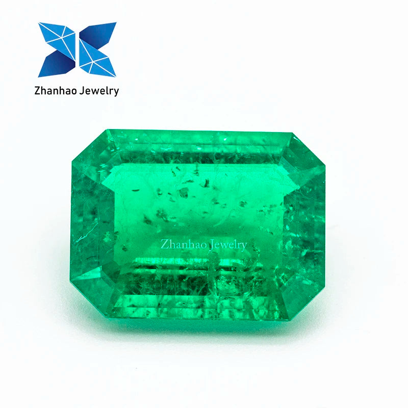 Factory Price 8x6 Emerald Cut  Lab Emerald Cut Columbia's Lab Grown Emerald