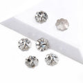 YANRUO 3700 Clear Margarita Sew on Rhinestones Flat Back Crystal  Stones for Clothes Decoration