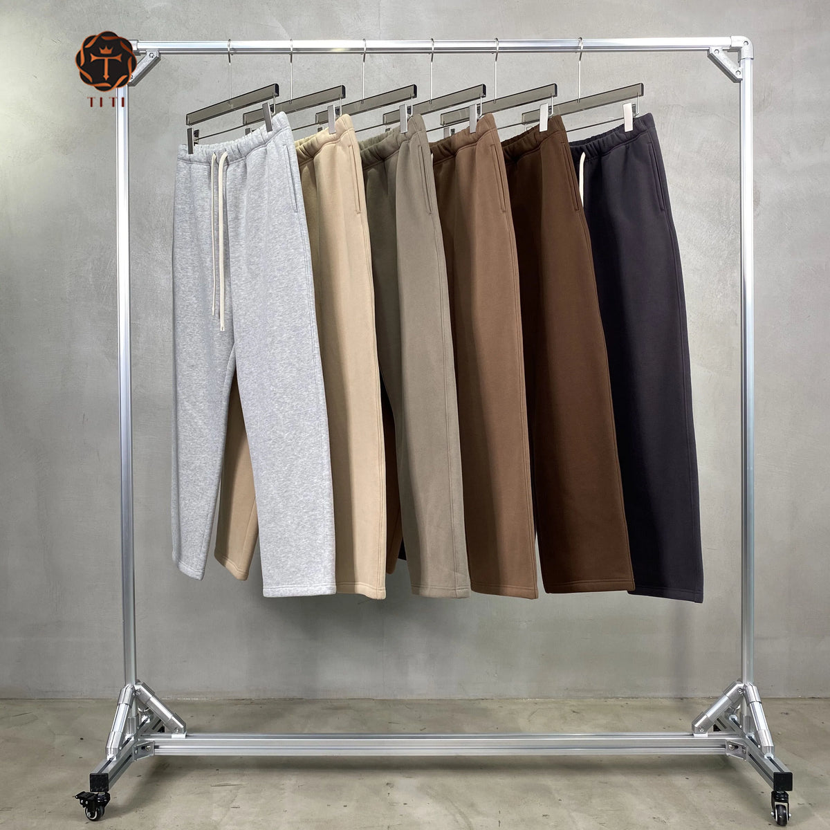 OEM Custom Jogging Pants Fashion Mid Canvas Trackpants for Men Nude Sweat Jogger Print Wholesale Customizable Blank Sweatpants MegaBDM