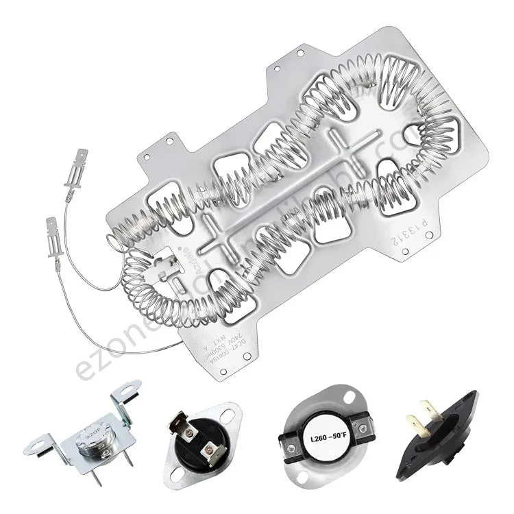DC47-00019A Dryer Heating Element and DC96-00887A Thermal Fuse DC47-00018A  Thermostat  for Dryer Parts