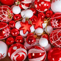 MODERN Christmas Plastic Ball Party Christmas Tree Hanging Ball Christmas Decorative Ball