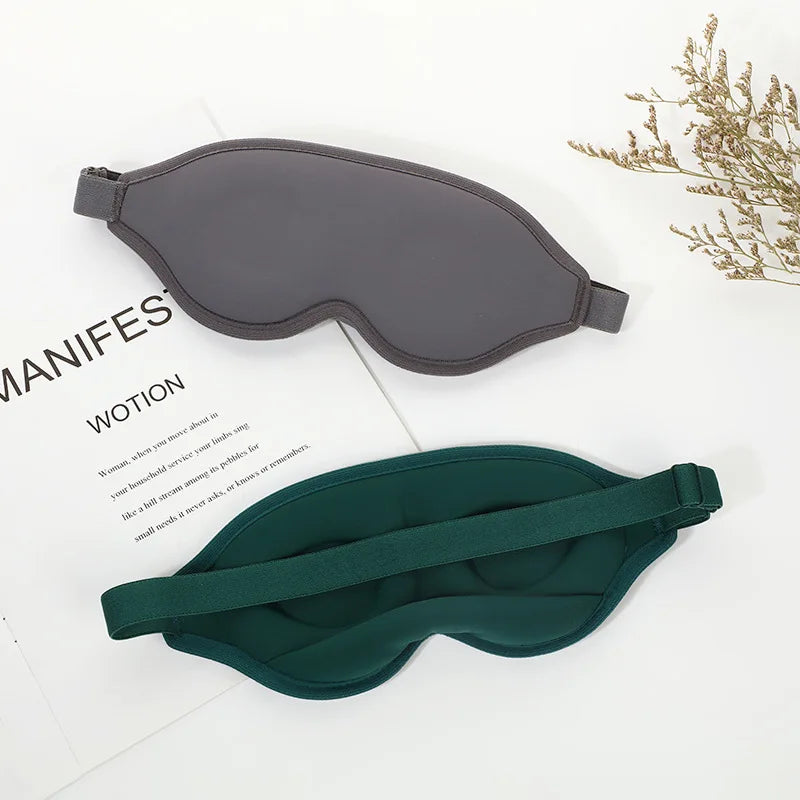 3D Weighted Luxury Silk Lash Sleep Mask Memory Cotton Kids & Adult Eyemask for Night Travel Eye Sleep Mask Eyelash Extensions
