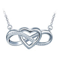 Heart Necklace Womens 925 Sterling Silver Life Tree Pendant with Chain