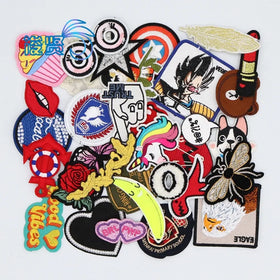Factory Hot Sale Custom Kinds of Heat Press Logo Badge Embroidery Patches 3d Puff Heat Transfer Patch for Clothing