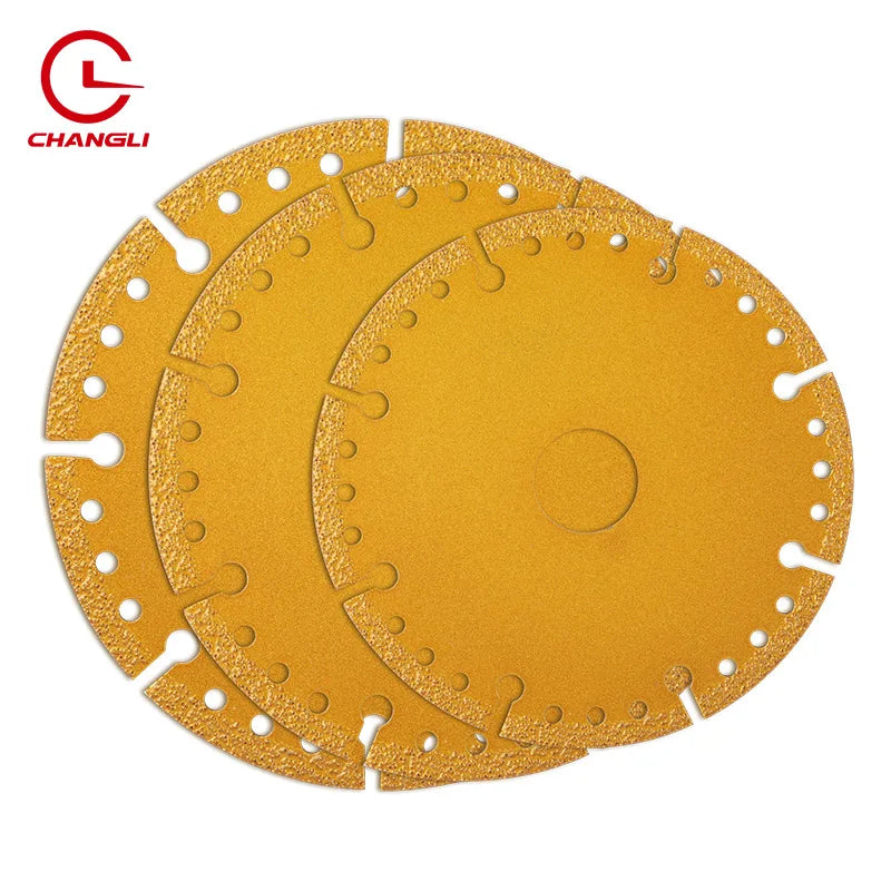 CHANGLI New All Purpose Long Life DIY Laser Welded OEM Customizable High Speed Brazed Diamond Saw Blade for Steel Pipe Stone